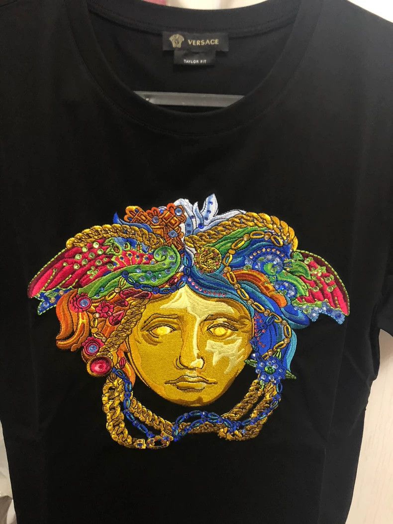Versace Versace Embroidered short sleeves Size US M / EU 48-50 / 2 - 1 Thumbnail