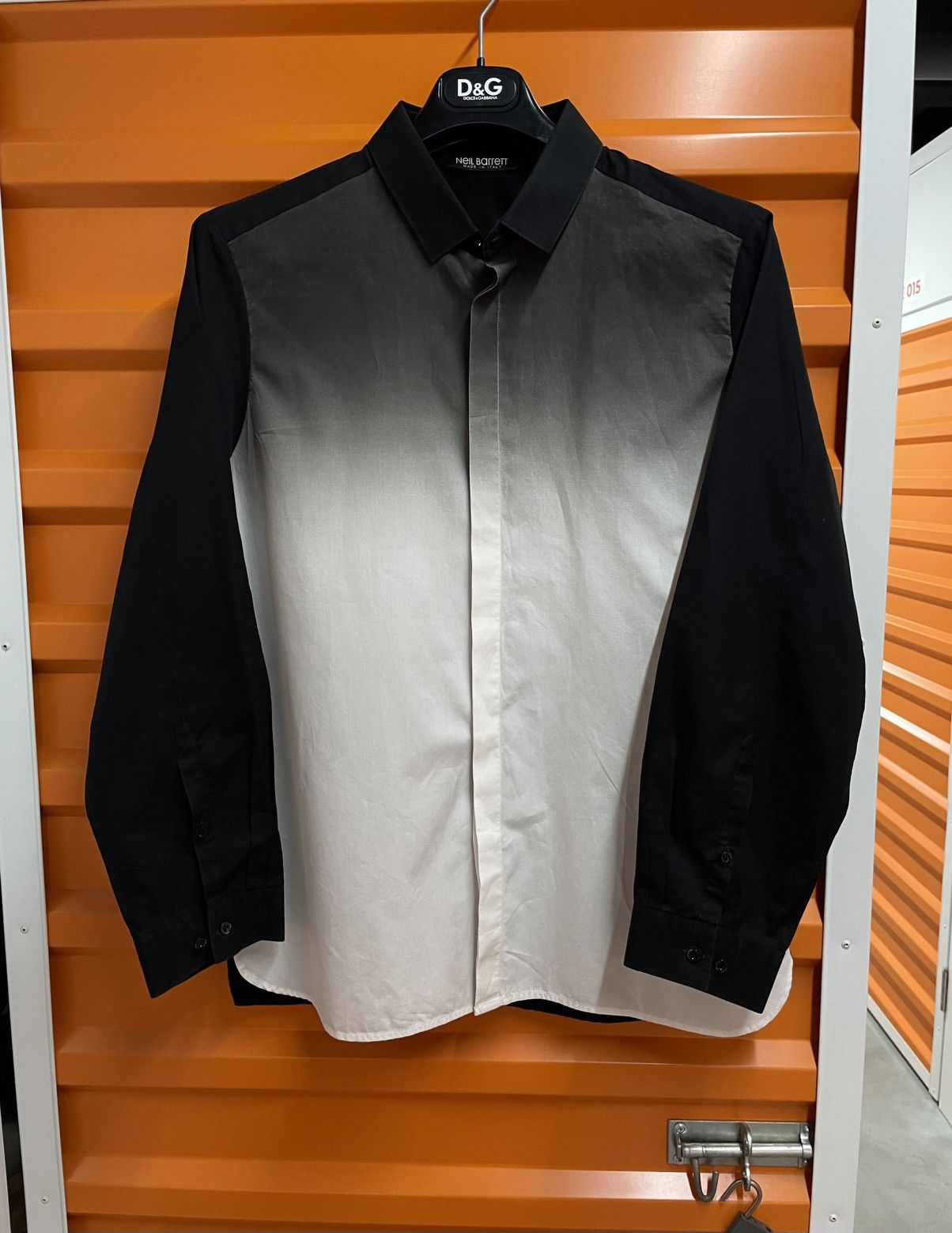 Neil Barrett Neil Barrett Shirt Gradient Slim Fit Size US M / EU 48-50 / 2 - 1 Thumbnail