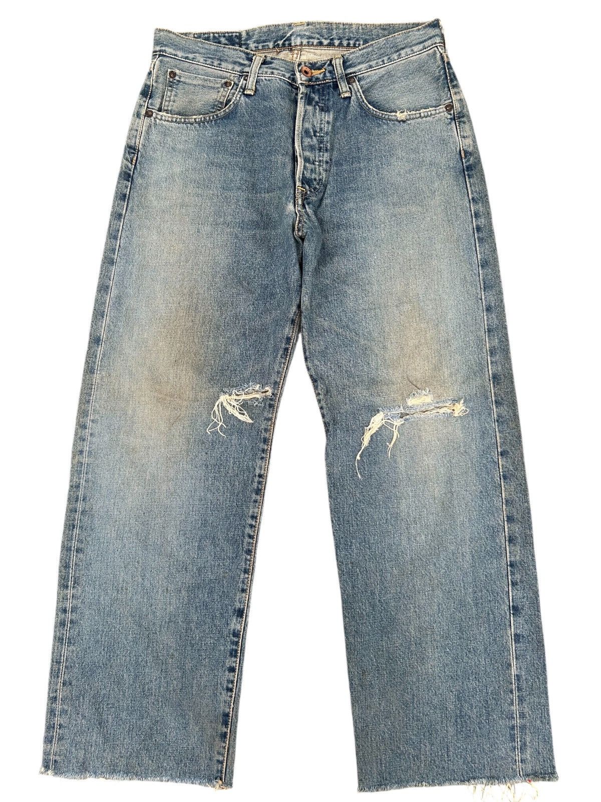 Kapital Vintage Edwin 505x Selvedge Distressed Rusty Denim Jeans ☠️🎌 Size US 32 / EU 48 - 1 Thumbnail