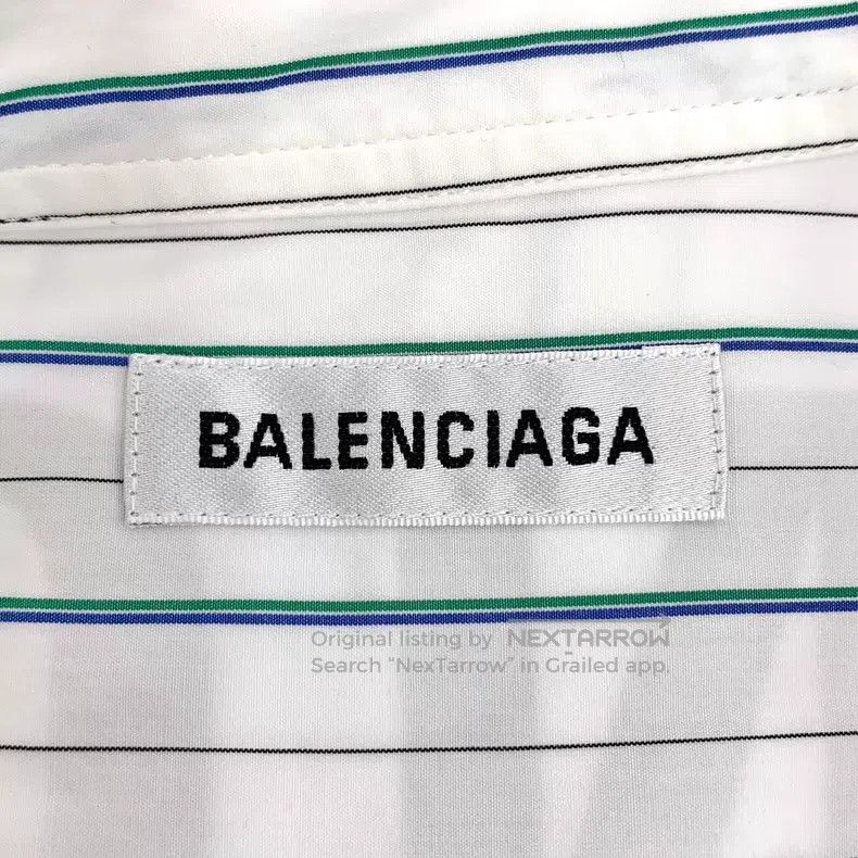 Balenciaga Balenciaga Color Blocked Logo Letter Printed Cotton Adjust Size XS / US 0-2 / IT 36-38 - 5 Thumbnail