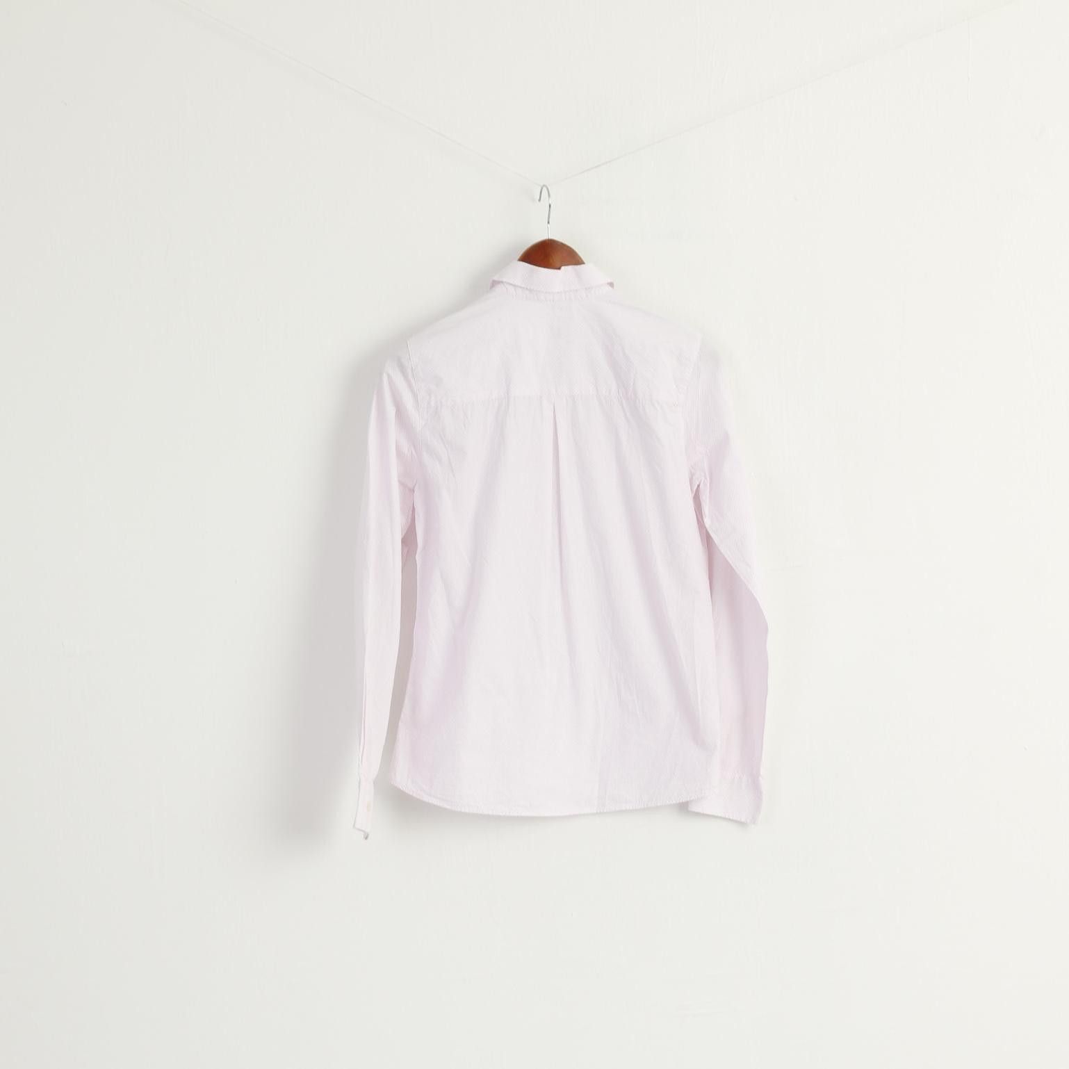 Vintage MILANO Italy Women 36 S Casual Shirt Pink 8300 Size S / US 4 / IT 40 - 6 Thumbnail