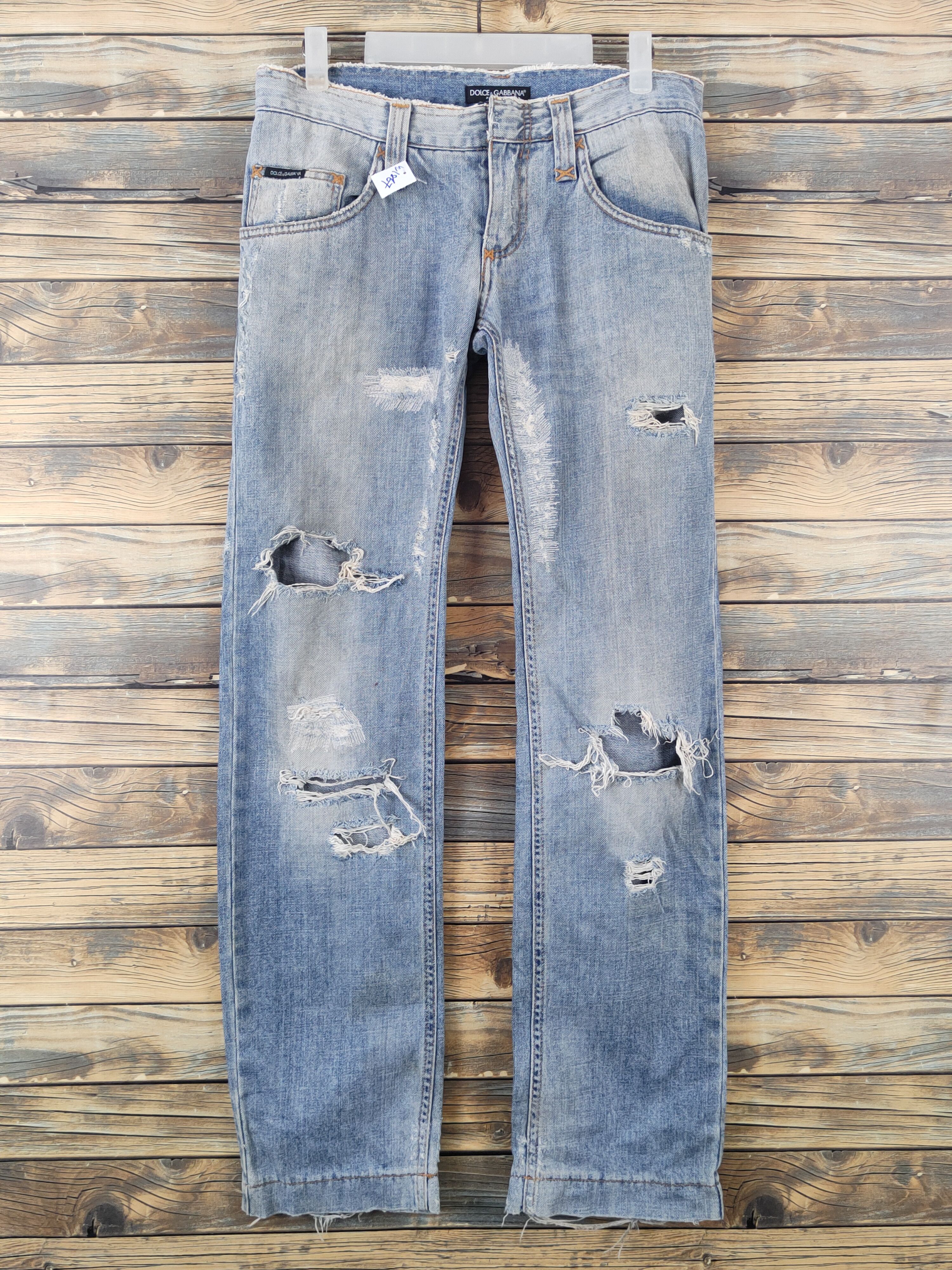Distressed Denim × Dolce & Gabbana | Grailed