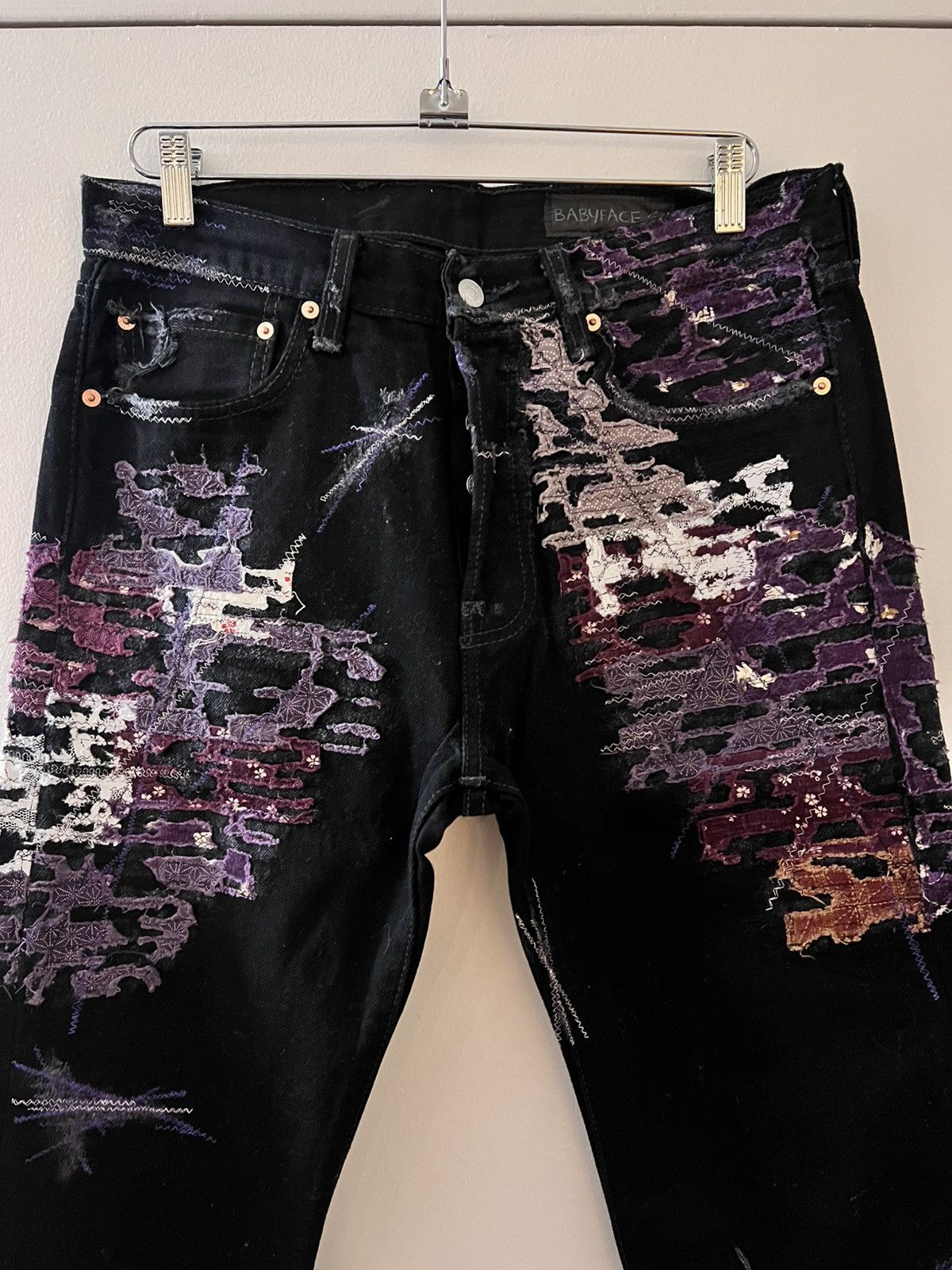 Levi's Purple Boro Denim Size US 32 / EU 48 - 2 Thumbnail