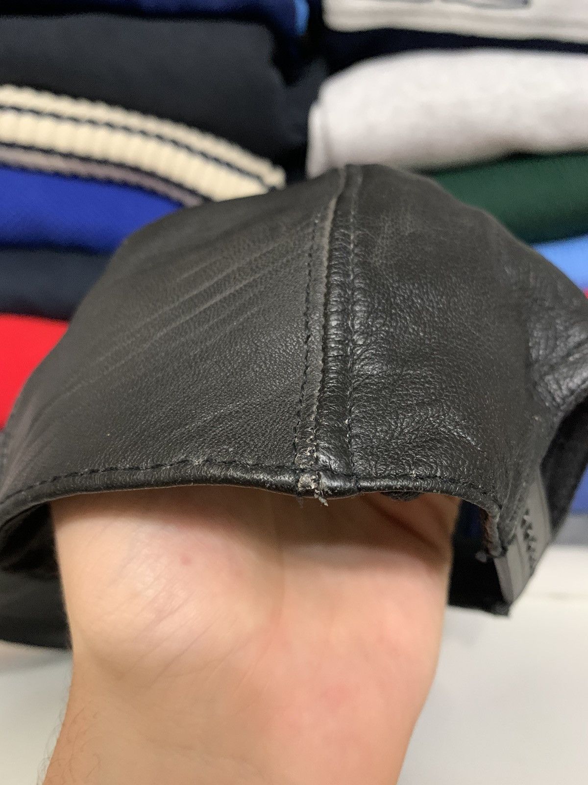 Audi Vintage Audi Leather Racing Cap Size ONE SIZE - 18 Thumbnail