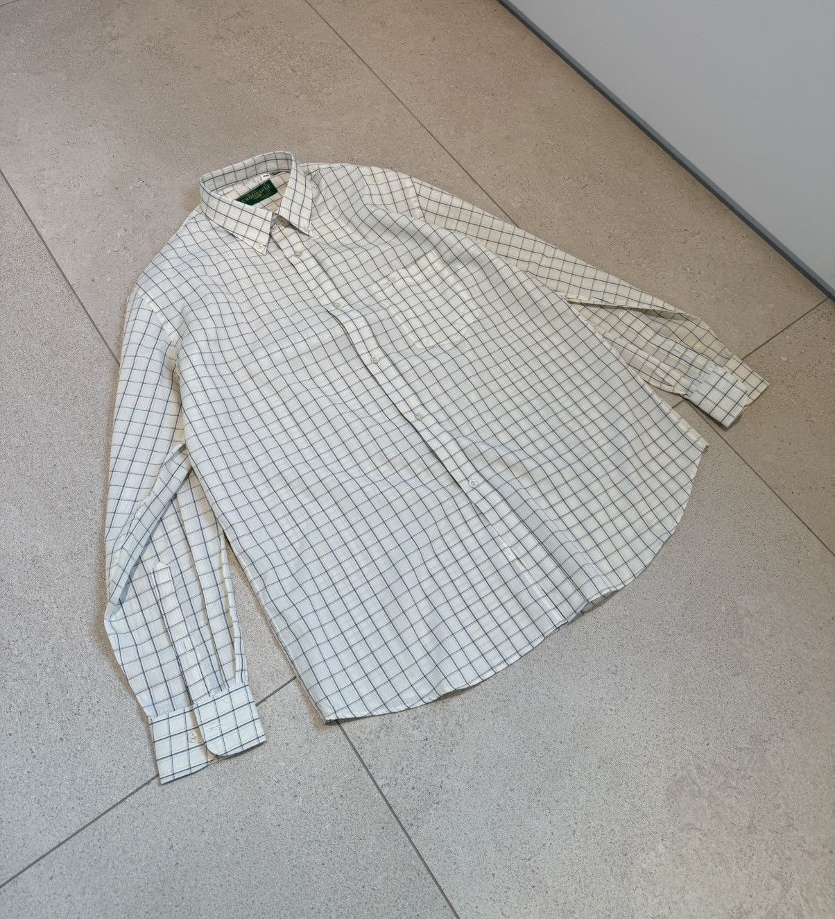 Vintage Vintage Stripped Collared Shirt Size US L / EU 52-54 / 3 - 1 Thumbnail