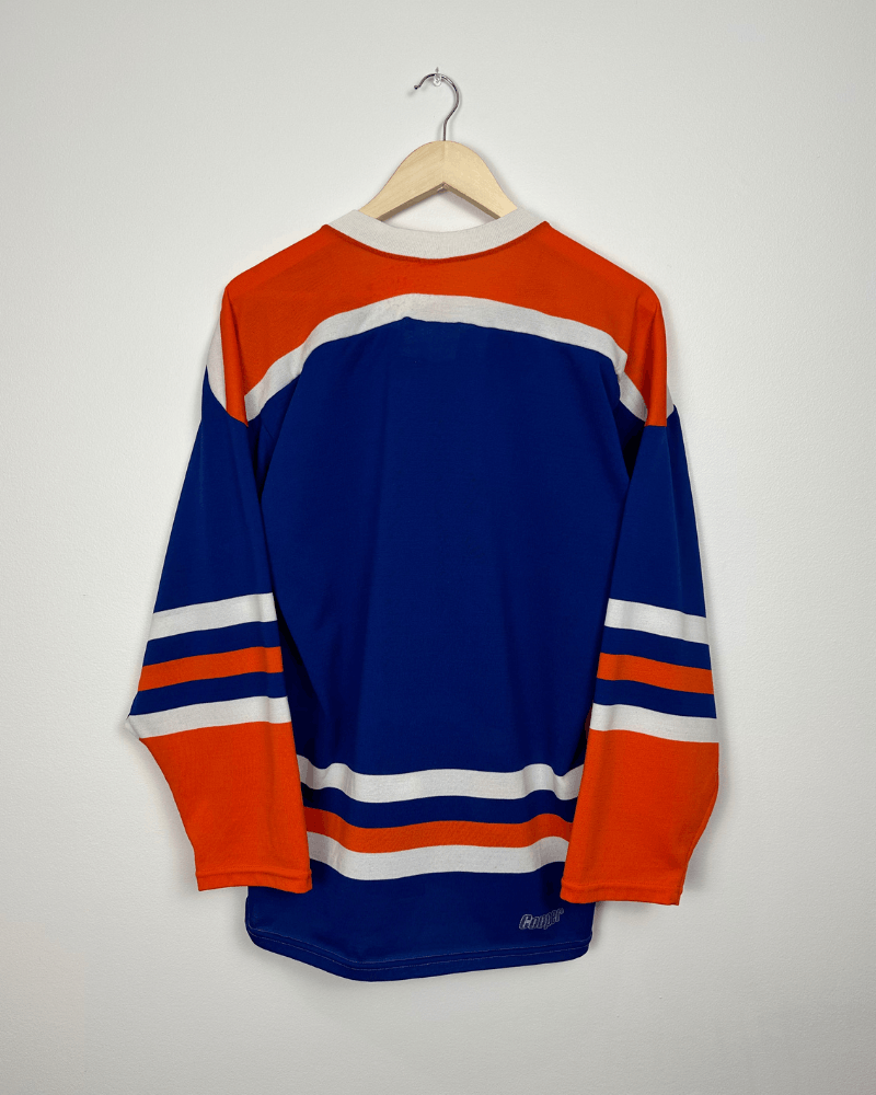 Vintage Vintage 80s Cooper Edmonton Oilers Blank Hockey Jersey - M Size US M / EU 48-50 / 2 - 3 Thumbnail
