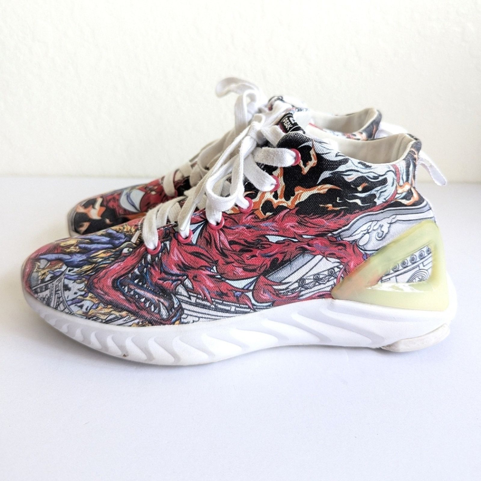 Peak Performance Idx X PEAK Shoes Men High-top Deep Crane Red US 6.5 Sneakers Size US 6.5 / EU 39-40 - 9 Thumbnail
