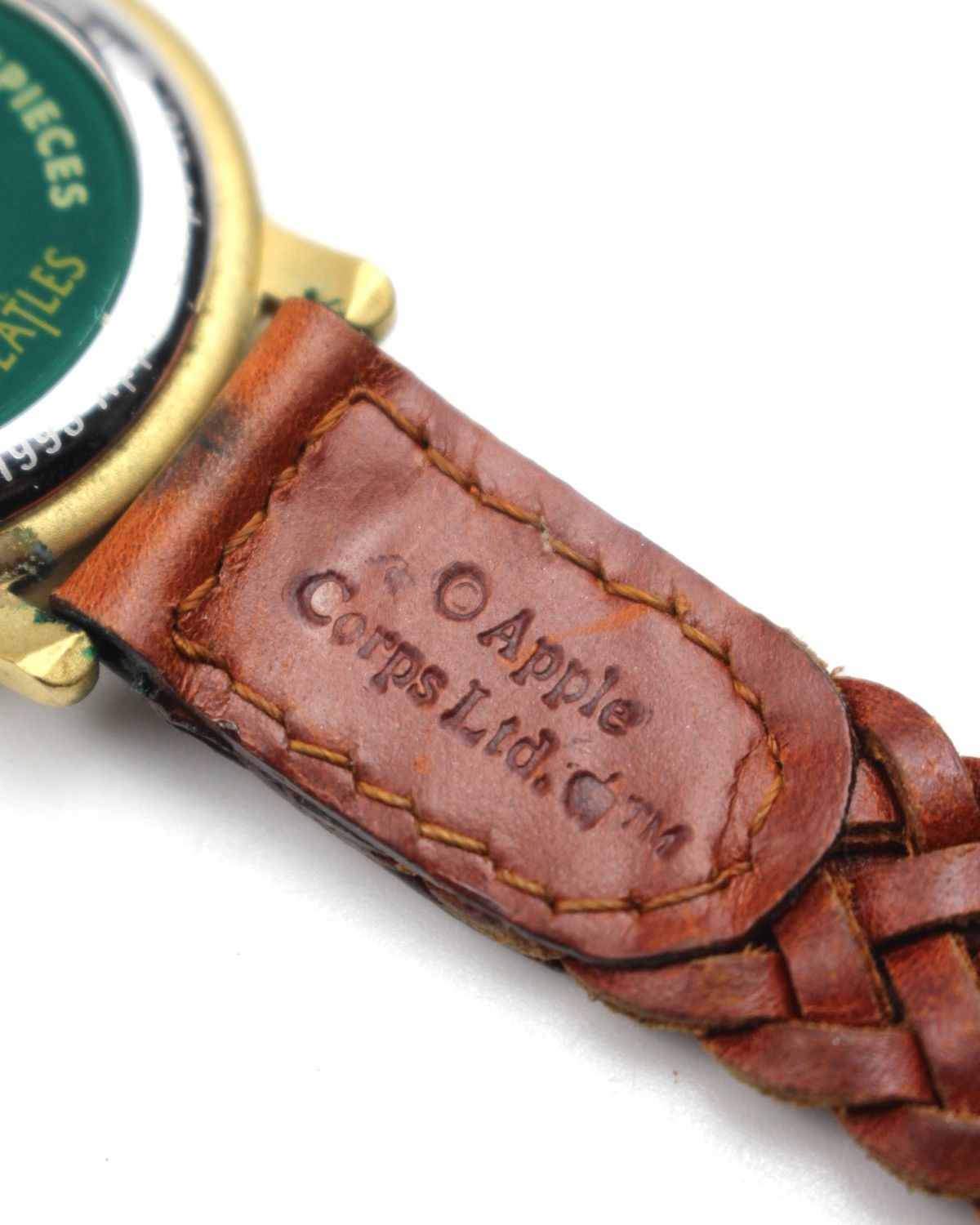 Vintage 1993 THE BEATLES 'A HARD DAY'S NIGHT' BRAIDED LEATHER WATCH Size ONE SIZE - 9 Thumbnail