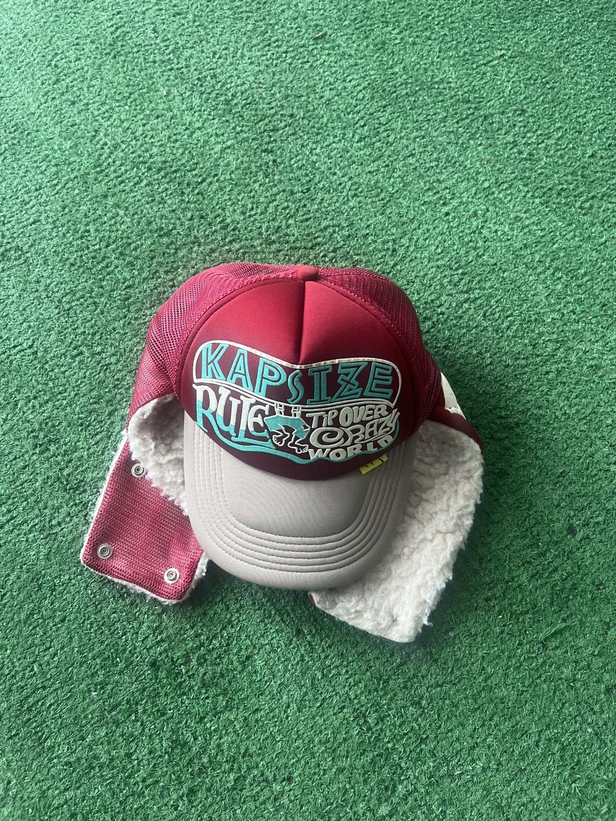 Kapital Kapital KAPSIZE RULE LUMBER Trucker Cap Size ONE SIZE - 1 Thumbnail