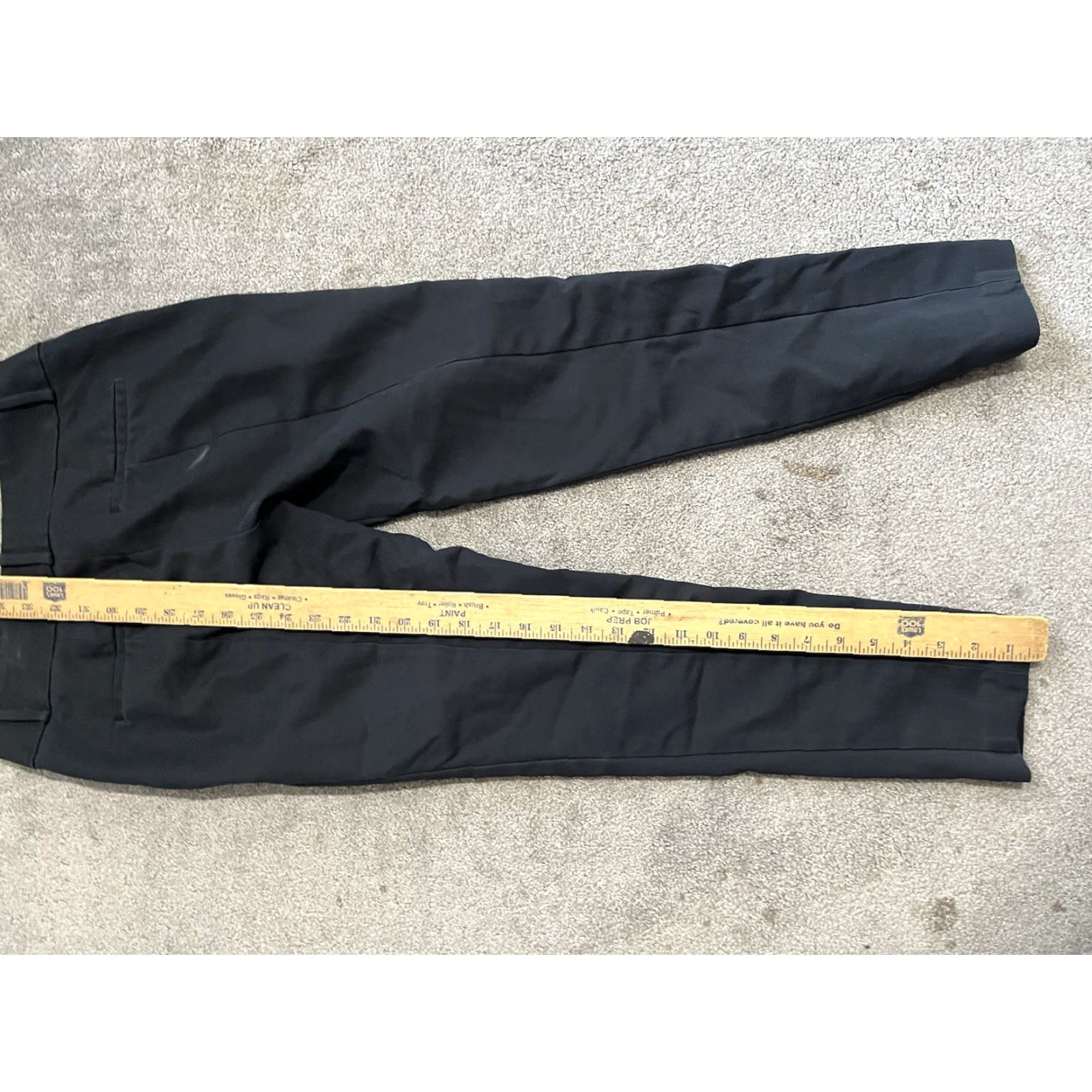 Loft VINTAGE Loft Outlet Black Dress Pants Curvy Skinny Ankle Women’s Size 0 with Pockets (? wait) Size 25" / US 0 / IT 36 - 6 Thumbnail