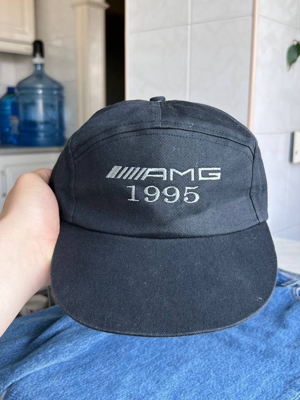 Vintage 90s Mercedes Benz AMG Racing Logo Rare Archive Cap