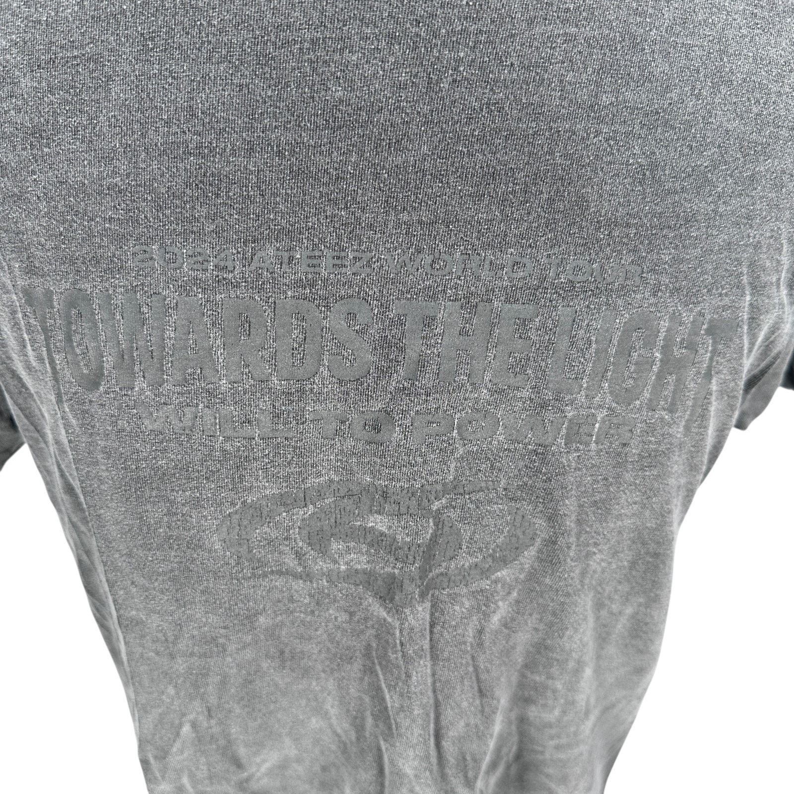 Other Ateez T-Shirt Mens Medium Gray Wanted Dead Or Alive READ Size US M / EU 48-50 / 2 - 2 Thumbnail