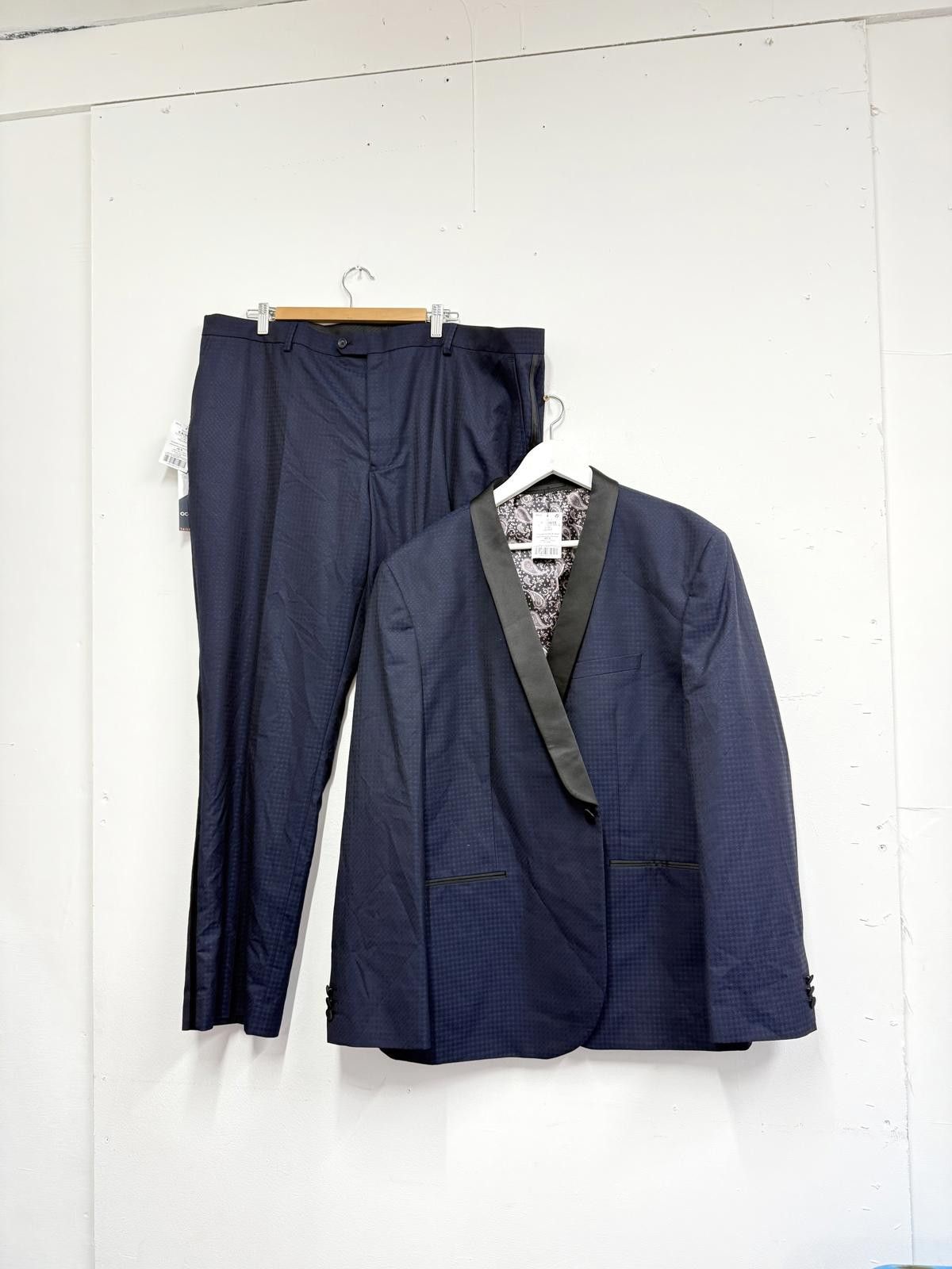 NEXT Next Occasion Tailored Fit Suit Jacket and Trousers Set - UK Size 40R - 1 Thumbnail