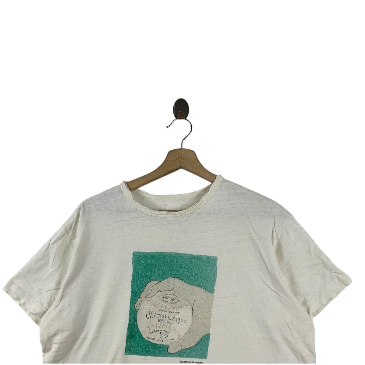 Karl Helmut Vintage KARL HELMUT x KATSUHIKO HIBINO Artwork Tee Shirt Size M / US 6-8 / IT 42-44 - 2 Thumbnail