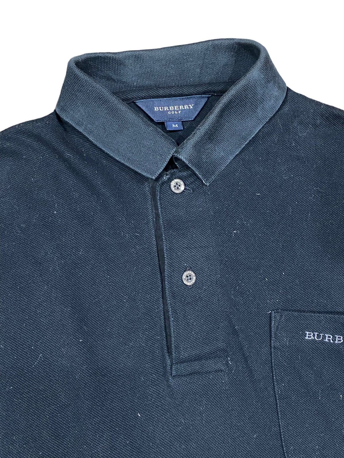 Burberry Burberry Golf Long Sleeve Polo Shirt (M) Size US M / EU 48-50 / 2 - 4 Thumbnail