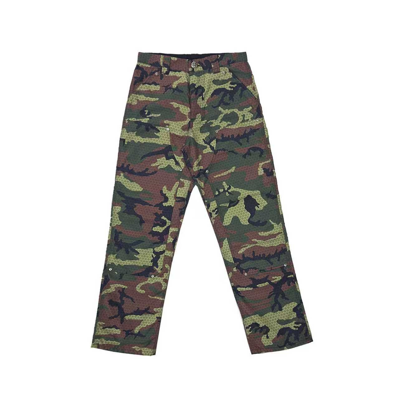 Chrome Hearts Chrome Hearts Tonal Camouflage Double Knee Carpenter Pants Size US 28 / EU 44 - 1 Thumbnail