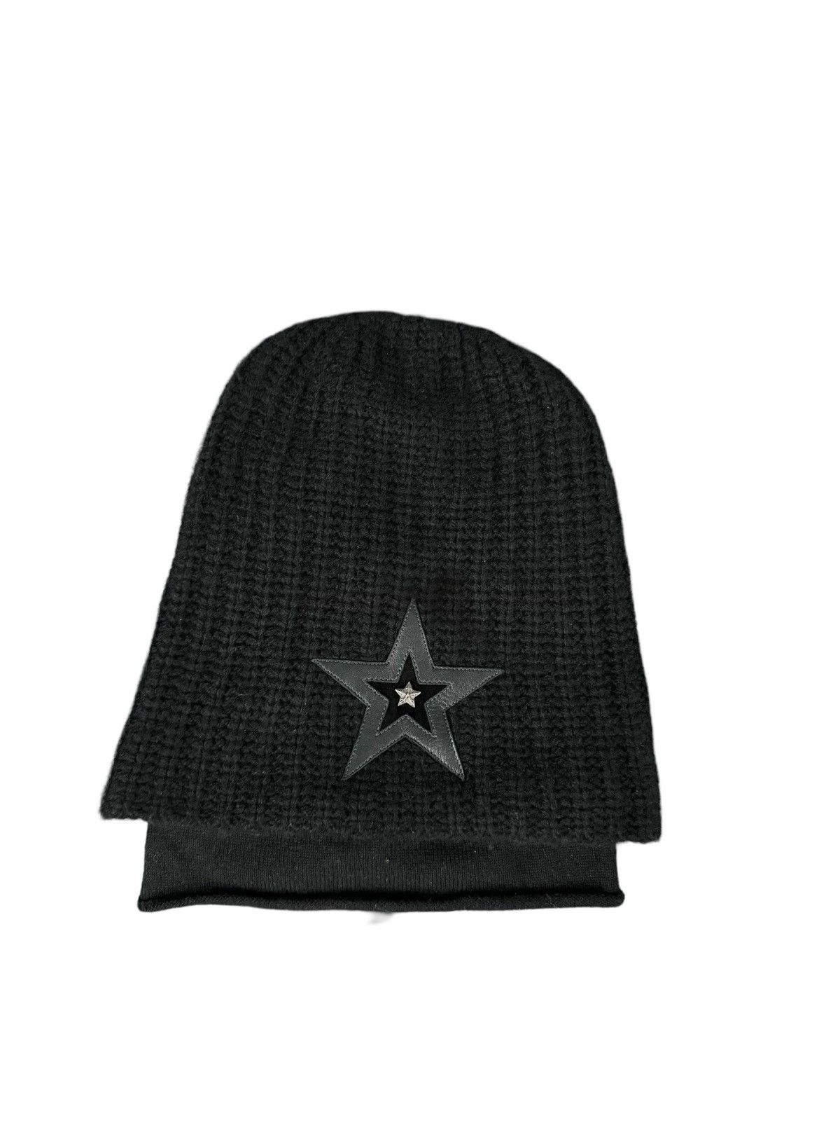 Chrome Hearts Star patch mohair double layer beanie Size ONE SIZE - 1 Thumbnail