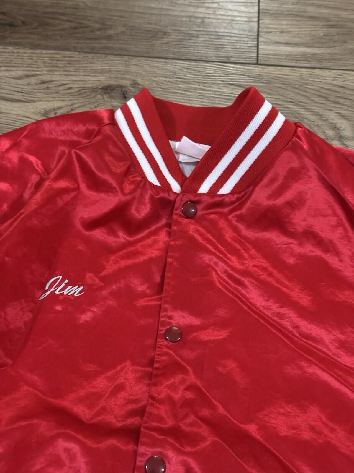 Other Vintage 70s 80s Trucking Red Satin Bomber Snap Jacket XXL Size US XXL / EU 58 / 5 - 3 Thumbnail