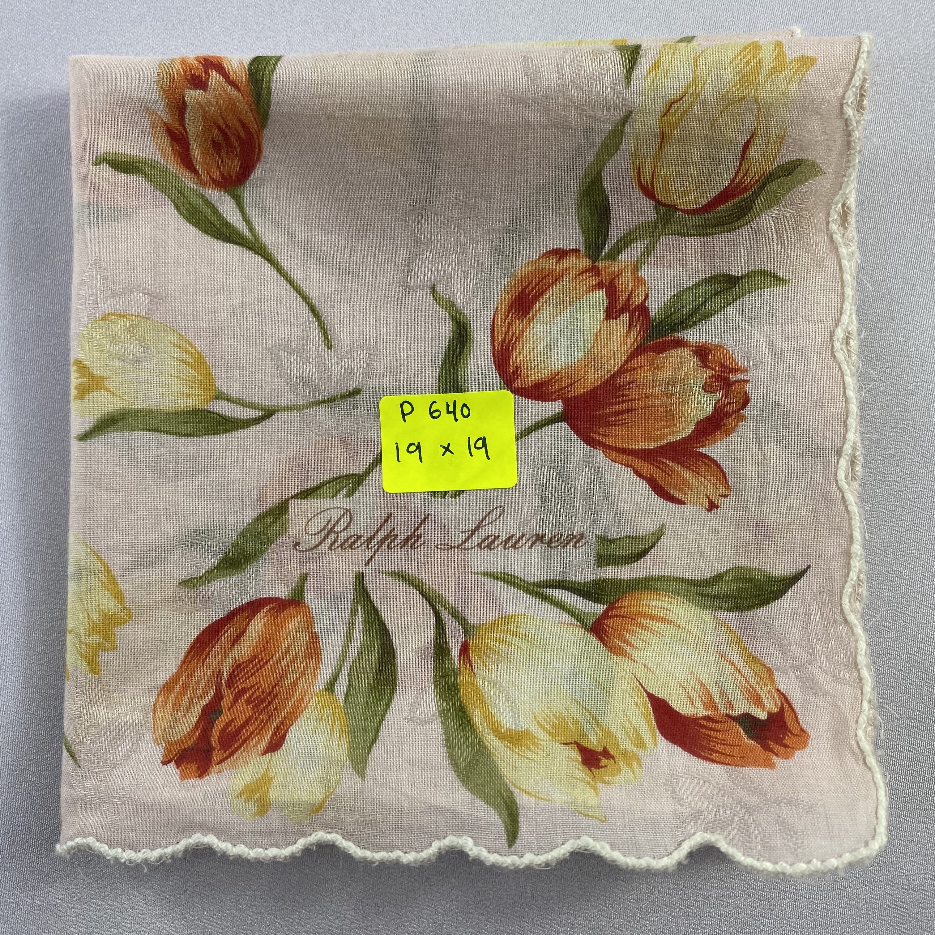 Ralph Lauren × Vintage Ralph Lauren Handkerchief / Neckerchief / Bandana-P640 Size ONE SIZE - 5 Thumbnail
