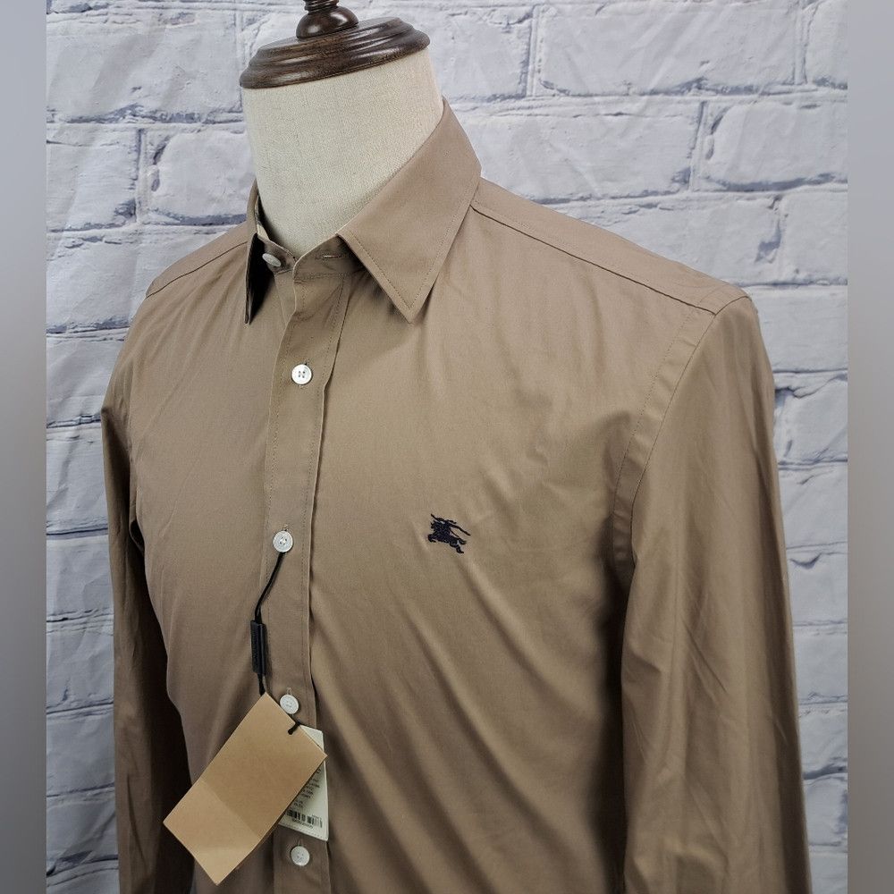 Burberry NWT Burberry Men's Cambridge Button Down Shirt Equestrian K Size US XS / EU 42 / 0 - 5 Thumbnail
