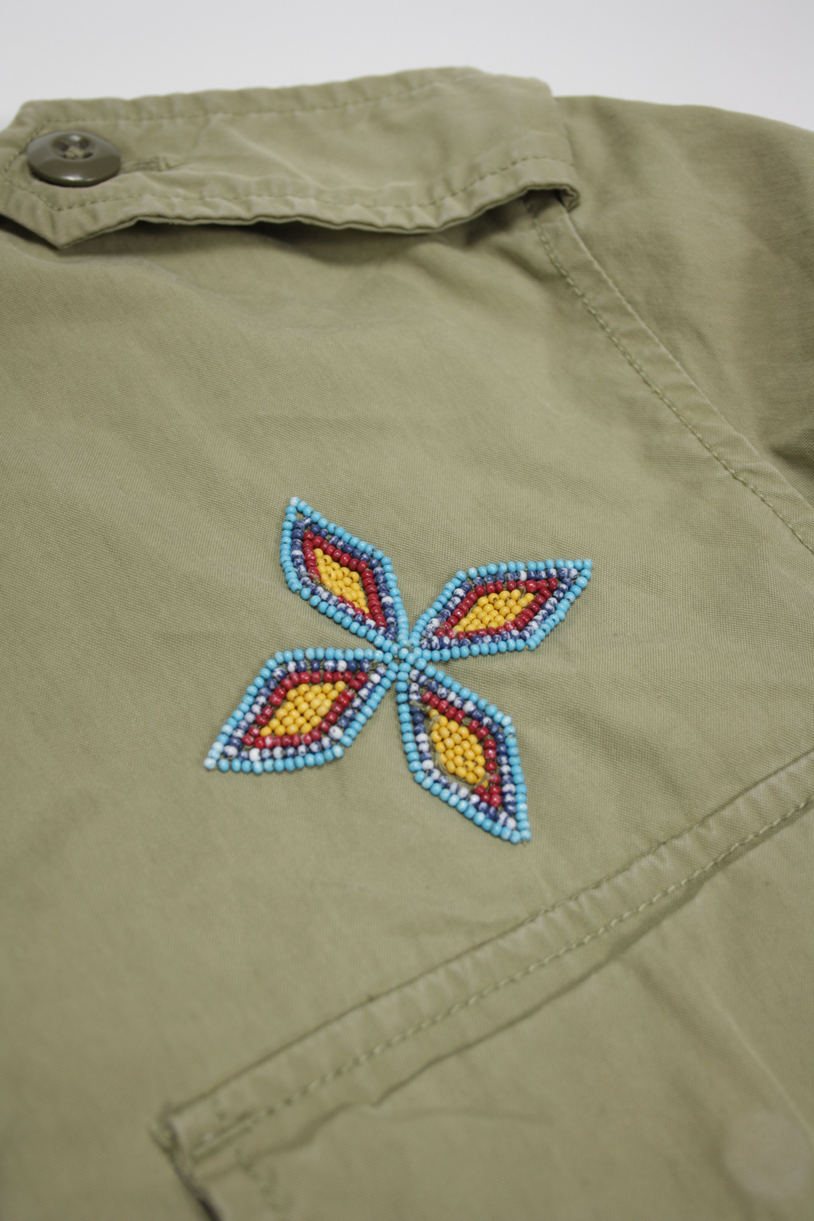 Polo Ralph Lauren × Vintage Polo Denim & Supply Beaded M6 Military Field Jacket Size M / US 6-8 / IT 42-44 - 5 Thumbnail