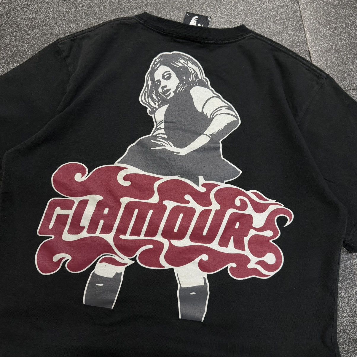 Hysteric Glamour Hysteric Glamour "Glamour Girl" Flame Tee Size US L / EU 52-54 / 3 - 6 Thumbnail