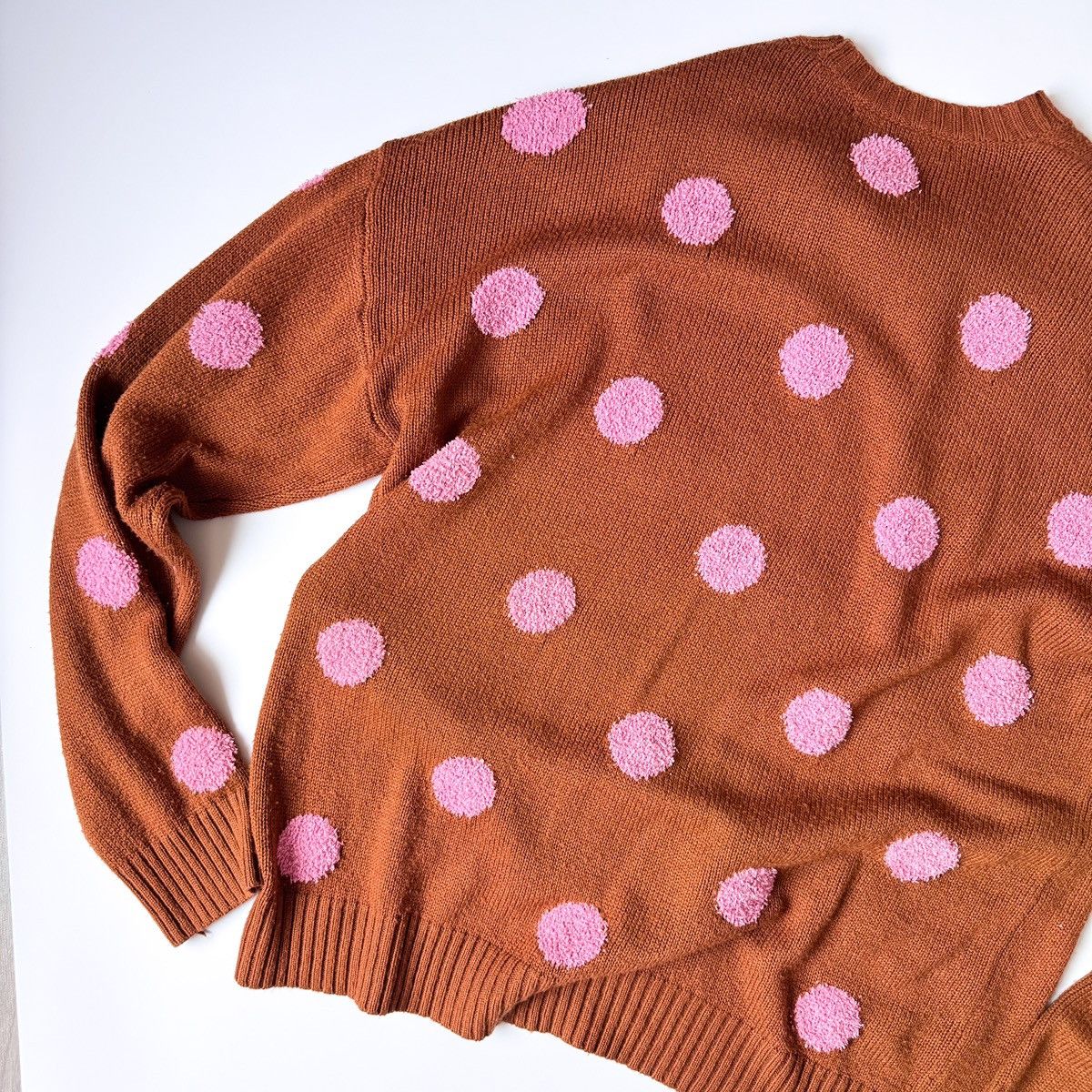 Brain Dead Brain Dead Polka Pile Crewneck Sweater Size US L / EU 52-54 / 3 - 7 Thumbnail