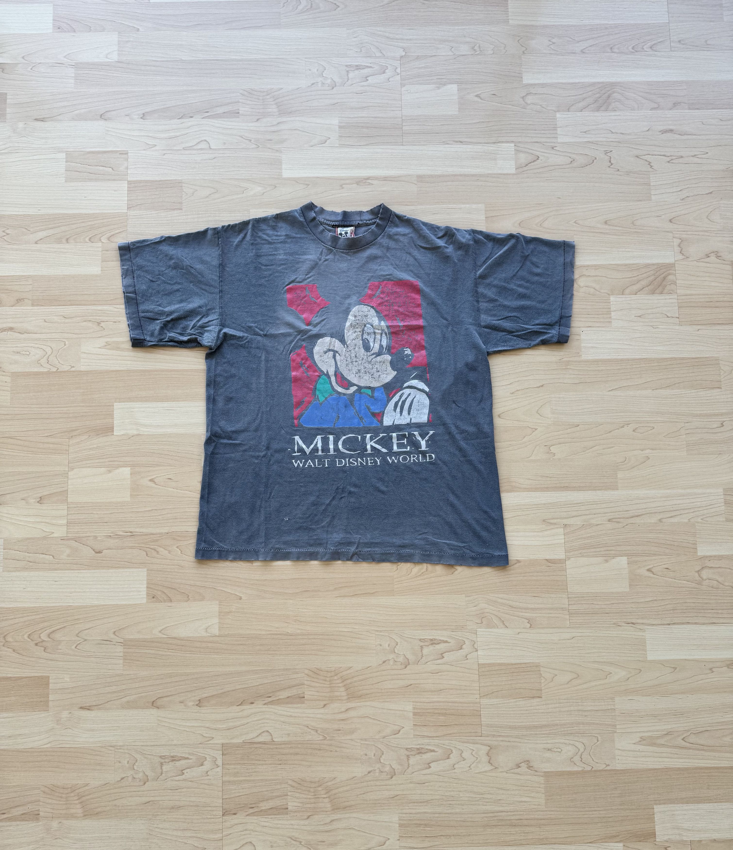 Disney T-shirt Mickey Mouse vintage 90s Walt Disney World Size US XL / EU 56 / 4 - 1 Thumbnail