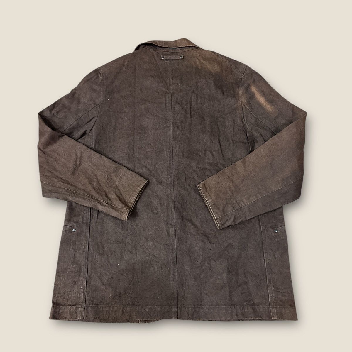 Brooklyn Denim Co. BROOKLYN OVERALL CHORE JACKET Size US L / EU 52-54 / 3 - 4 Thumbnail