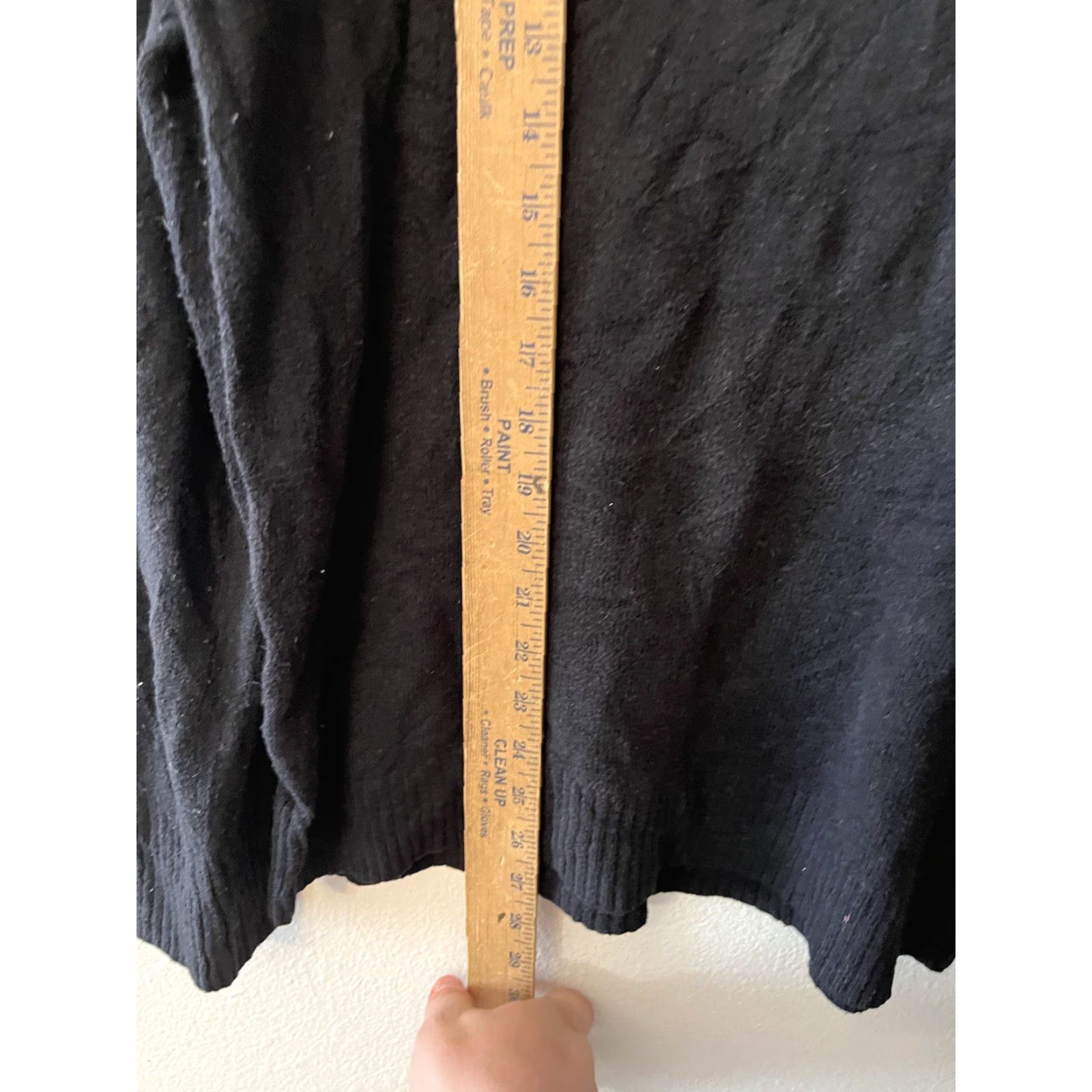 Gap Gap SweatEr Women's Size Medium Button Cowl Neck Long Sleeve Casual Black Cozy Sweater Size M / US 6-8 / IT 42-44 - 4 Thumbnail