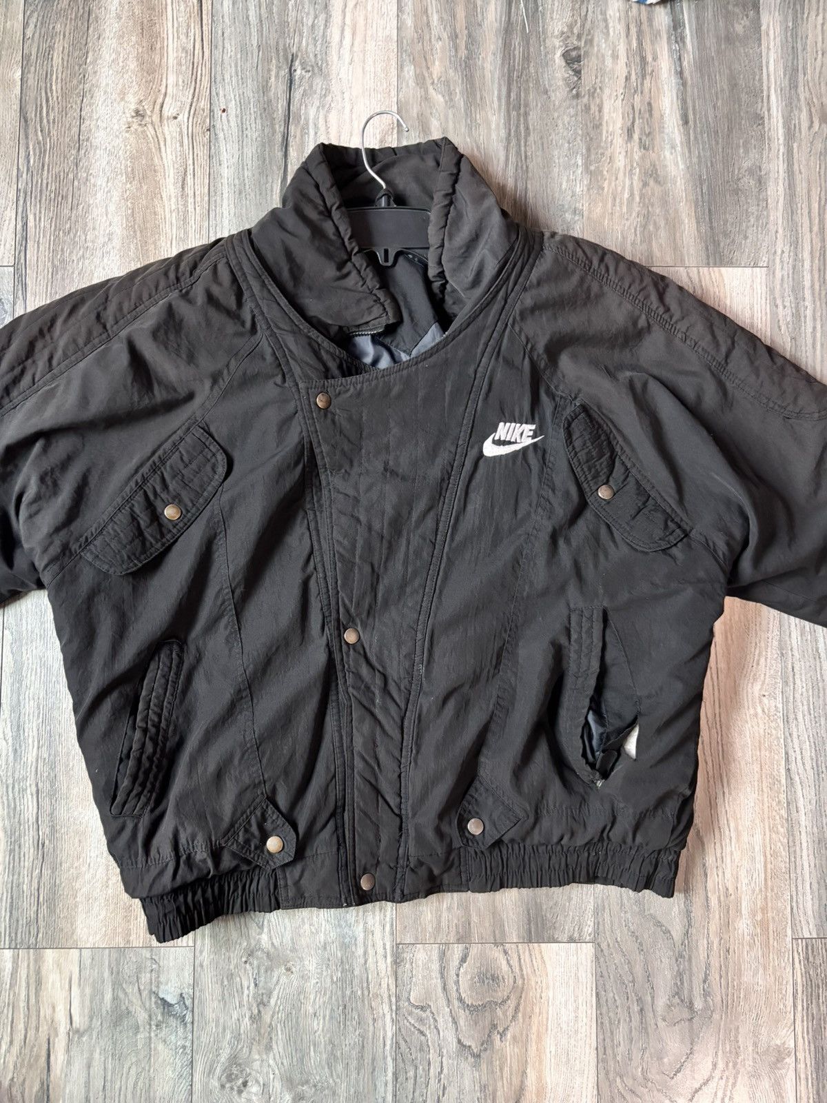 Nike 1980’s Nike Bomber Jacket Size US M / EU 48-50 / 2 - 2 Thumbnail