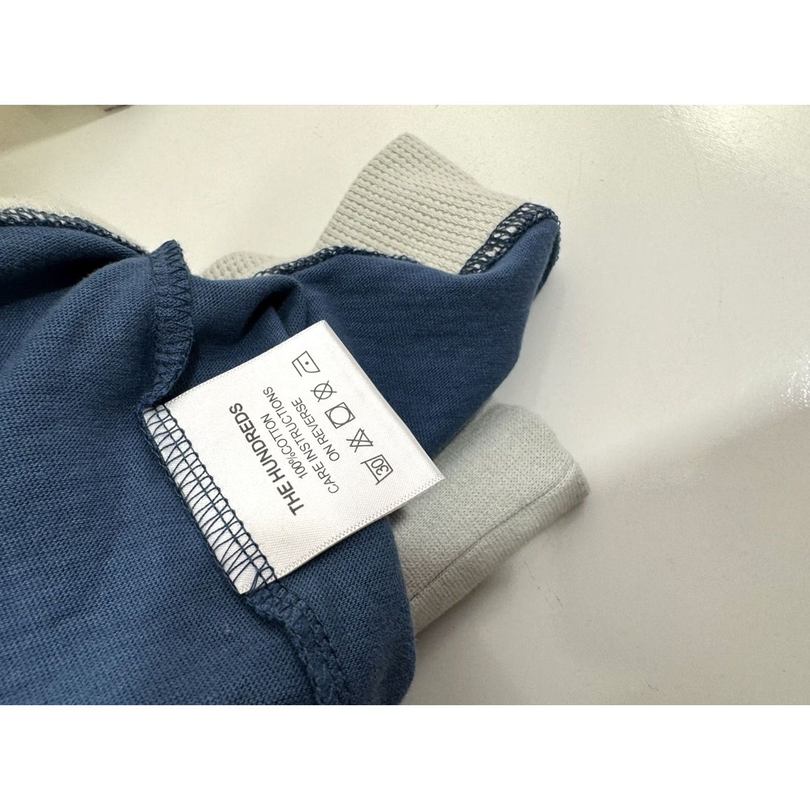 The Hundreds The Hundreds Thermal Lined Layered Shirt XL Blue ALL POWER Men Size US XL / EU 56 / 4 - 6 Thumbnail