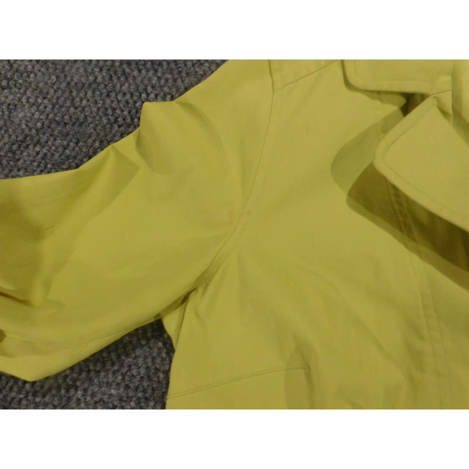 Vintage Elliot Lauren Womens Jacket 10 Green Button Zip Casual Knit Cotton Blend Lining Polyester Mid-Length Black? Green? Size L / US 10 / IT 46 - 7 Thumbnail
