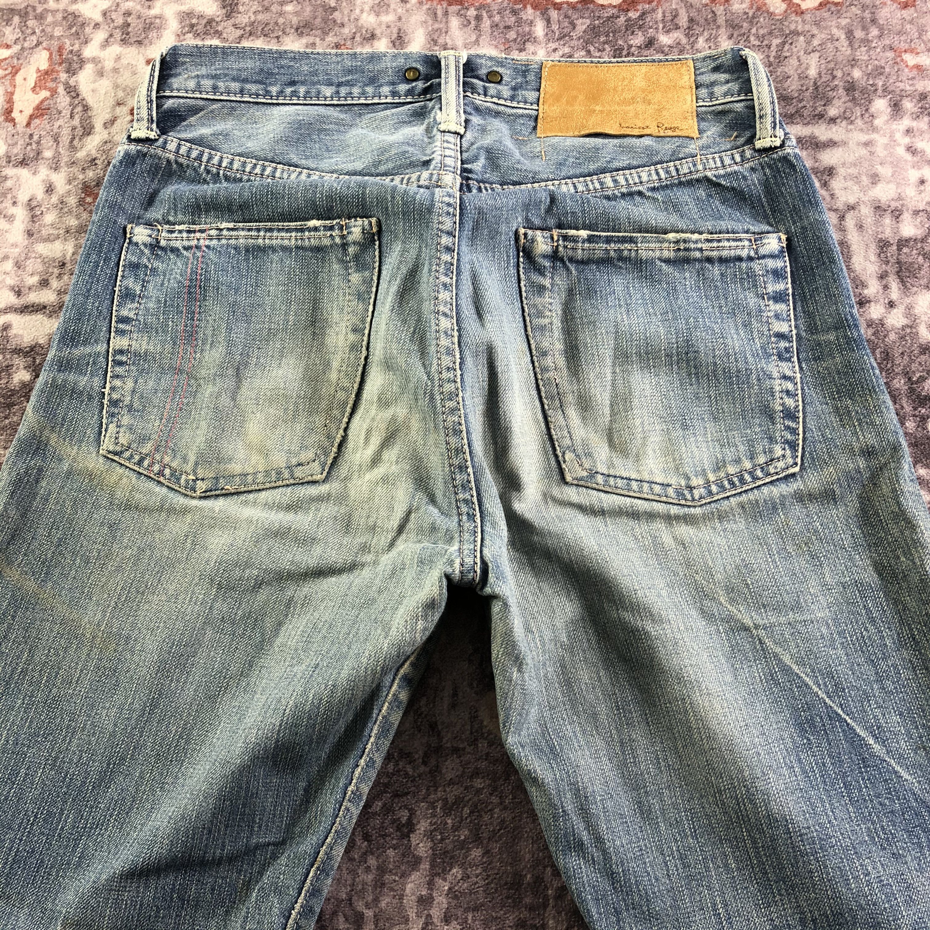 ANACHRONORM Vintage Anachronorm Japan Redline Jeans-JM3563 Size US 30 / EU 46 - 4 Thumbnail