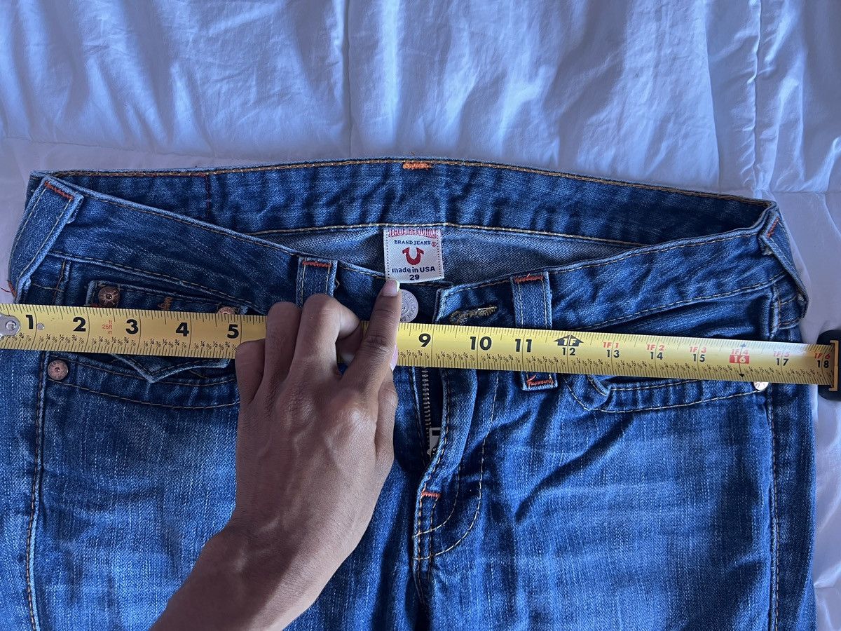True Religion True Religion Joey Godiva embroidered jeans VINTAGE Y2K RARE Size 29" - 4 Thumbnail