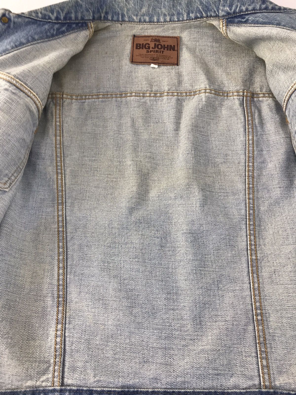 Big John × Vintage Vintage Big John Spirit Faded Colour Button Up Denim Jeans Size US M / EU 48-50 / 2 - 10 Thumbnail
