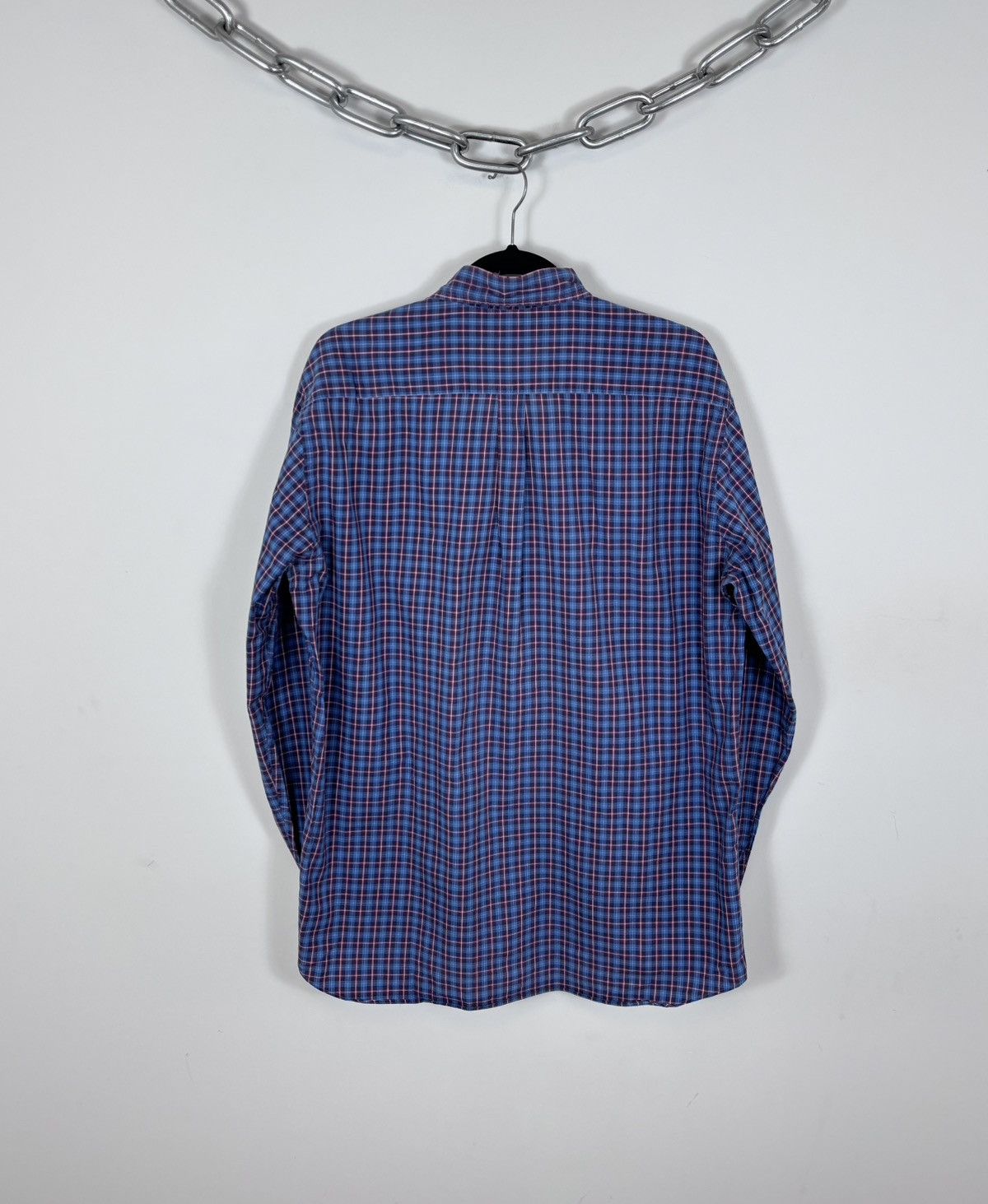 Avirex Vintage Avirex USA Checkered Army Military Long Sleeve Shirt Size US L / EU 52-54 / 3 - 17 Thumbnail