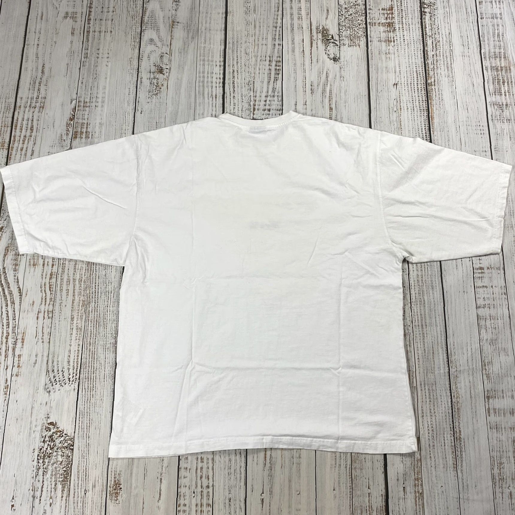 Denime VINTAGE Exsto Hip Hop Graphic T-Shirt Mens 3XL Cotton White Short Sleeve Size US XXL / EU 58 / 5 - 4 Thumbnail