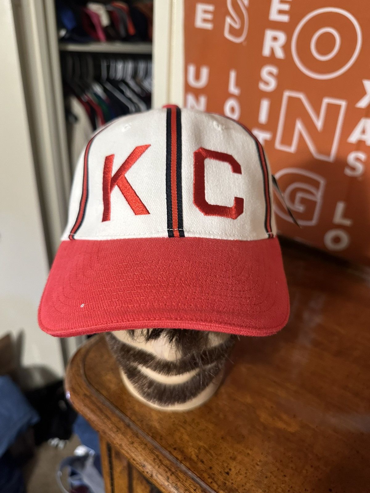MLB × Vintage Vintage MLB Kansas City Monarchs “red & white” 1942 hat Size ONE SIZE - 2 Thumbnail