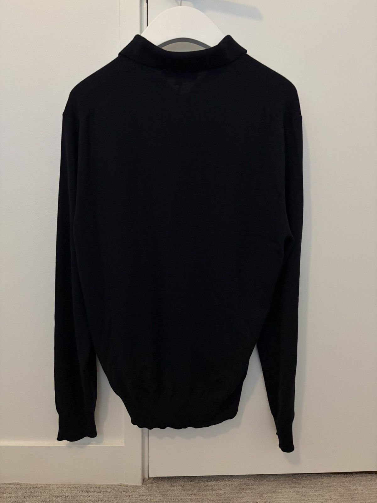 Loro Piana Loro Piana Gift of Kings Knit Long Sleeve Polo Shirt Size US M / EU 48-50 / 2 - 7 Thumbnail