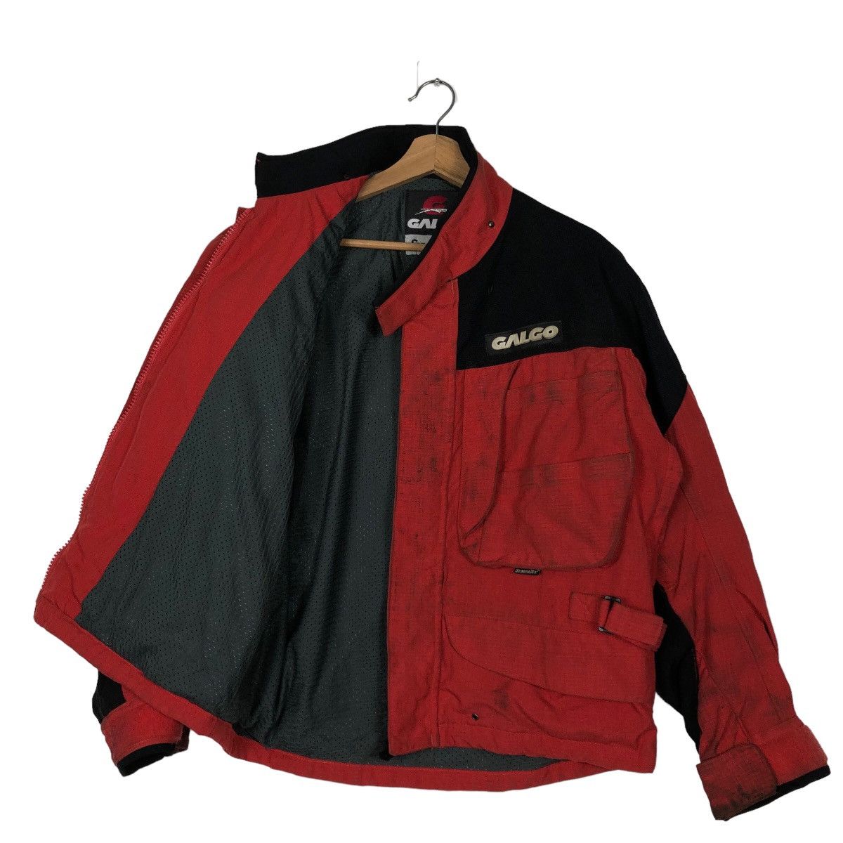 Hein Gericke 🔥90s Vintage Racing Motorcross Jacket Safety Galgo Sympatex Size US M / EU 48-50 / 2 - 8 Thumbnail