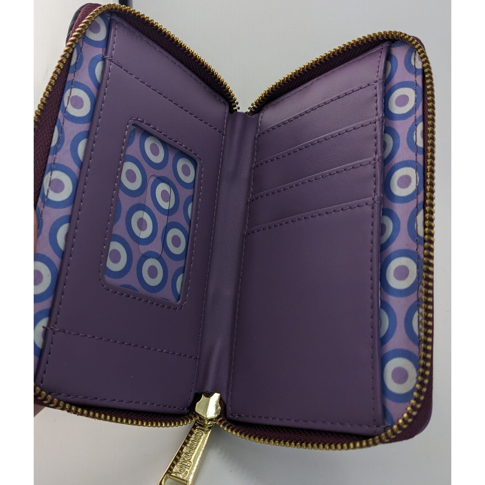 Marvel Comics Marvel Studios Loungefly Hawkeye Faux Leather Wallet Purple Size ONE SIZE - 6 Thumbnail