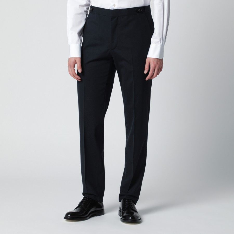 Dsquared2 o1d2blof0226 Single Breasted Suit in Navy Blue Size US 36 / EU 52 - 5 Thumbnail