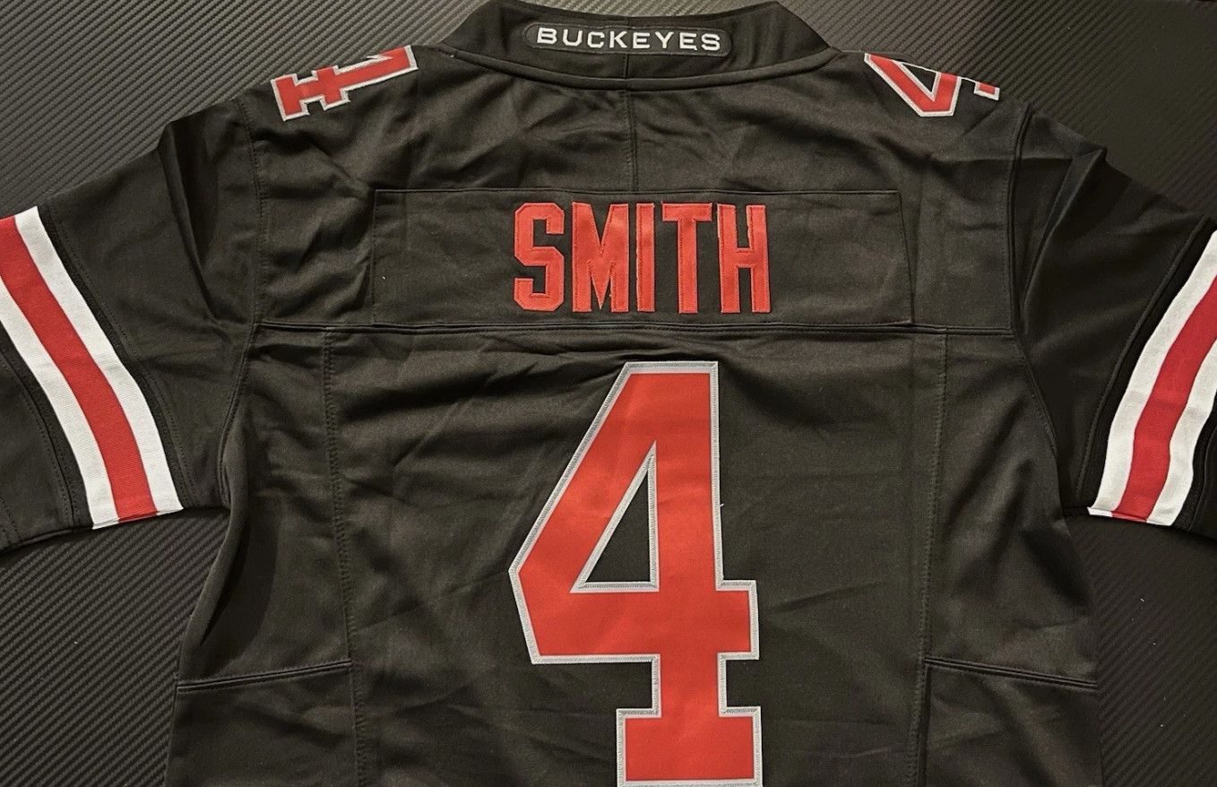 Other Men's Jeremiah Smith Black Ohio State OSU Jersey Size US L / EU 52-54 / 3 - 1 Thumbnail
