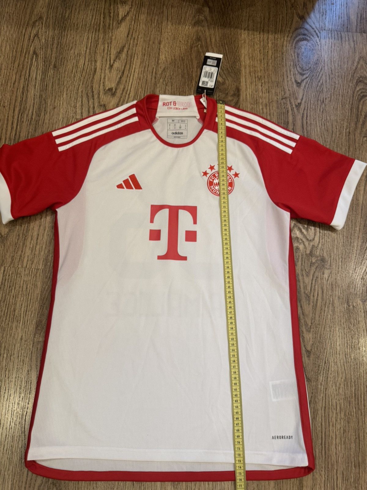 Adidas BAYERN MÜNICH 2023 2024 HOME FOOTBALL SHIRT ADIDAS SIZE M Size US M / EU 48-50 / 2 - 2 Thumbnail
