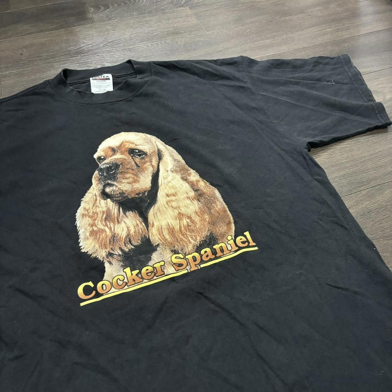 Tultex Vintage Cocker Spaniel T Shirt 90s XL Size US XL / EU 56 / 4 - 2 Thumbnail