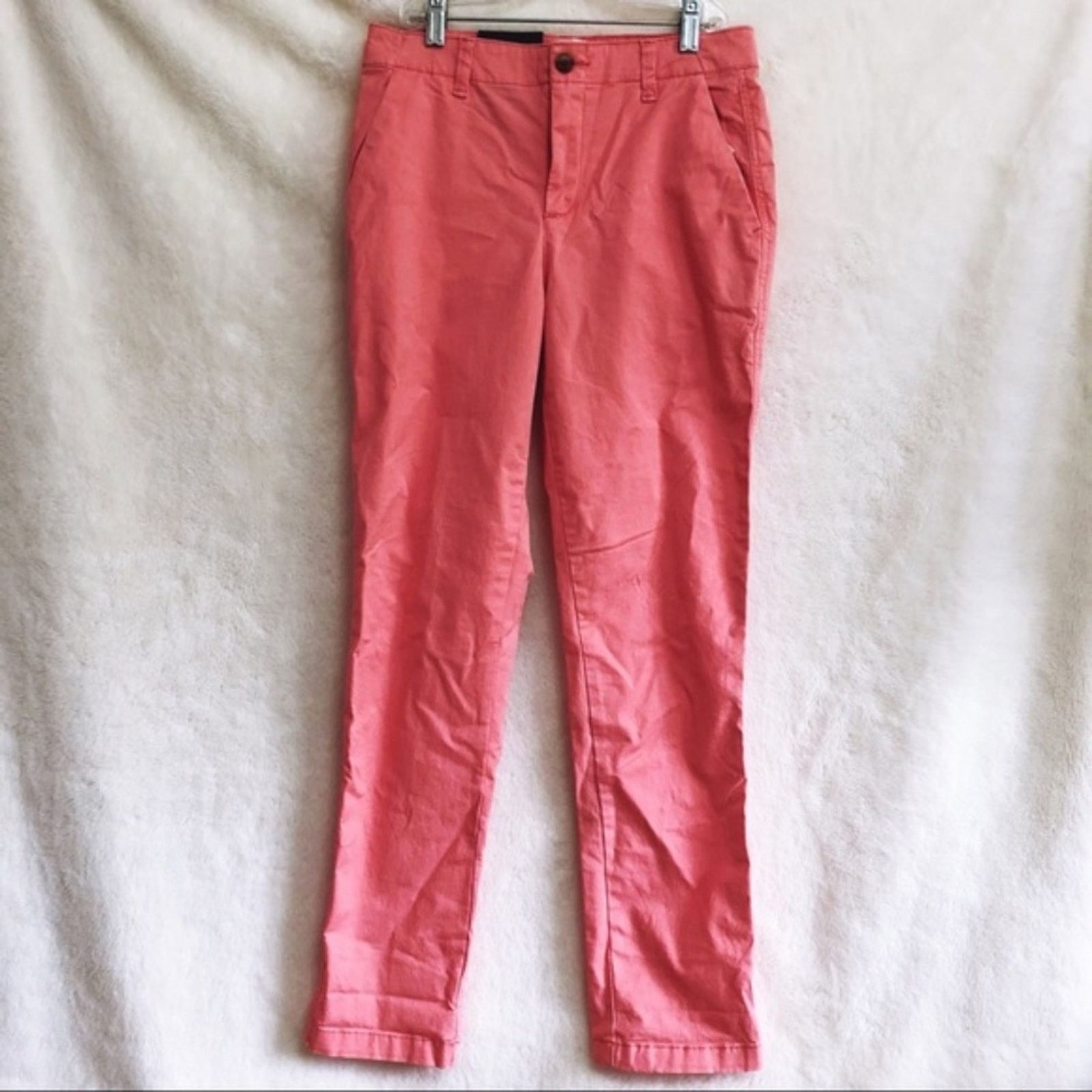 Gap GAP Girlfriend Pink Chino in Stretch Twill Size 25" / US 0 / IT 36 - 1 Thumbnail