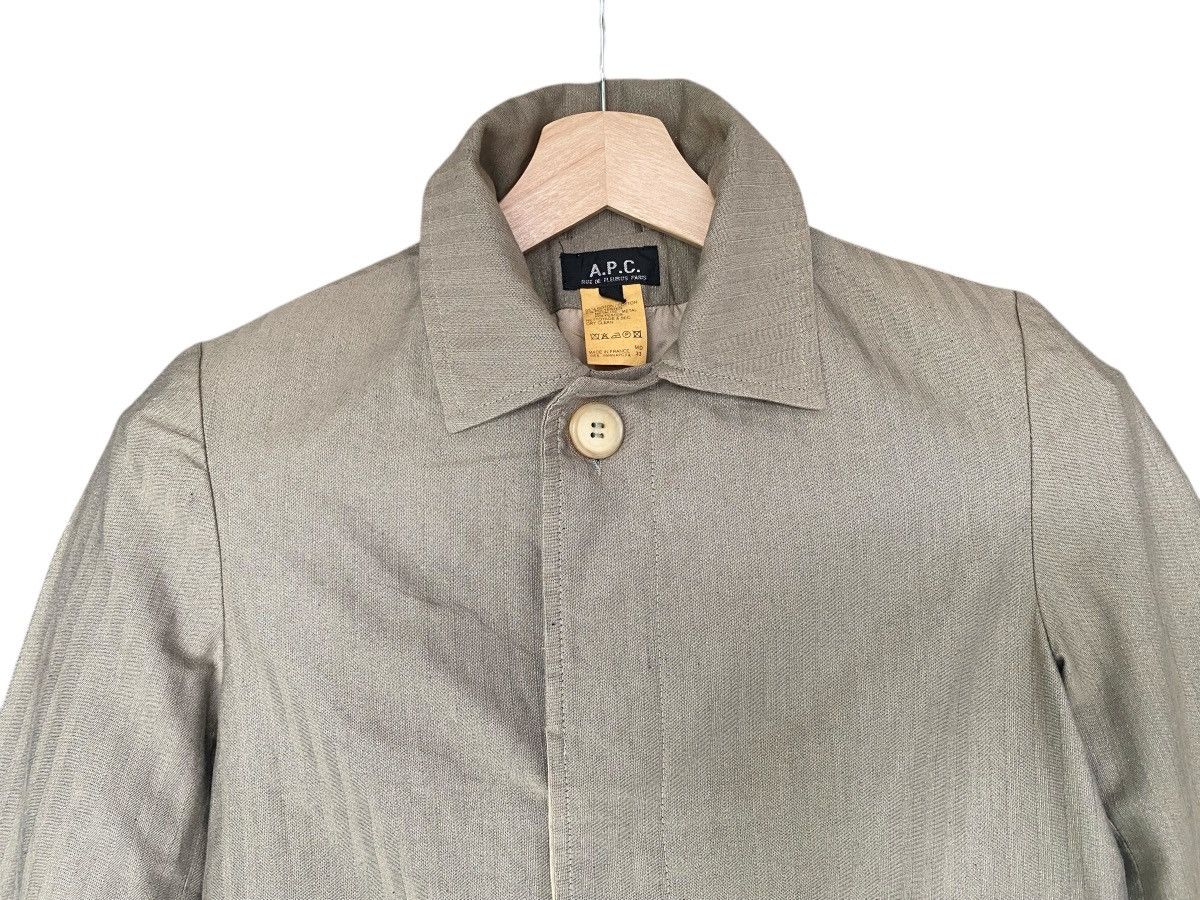 A.P.C. Rare🔥Vtg A.P.C Button Jacket Silver Size US XS / EU 42 / 0 - 5 Thumbnail
