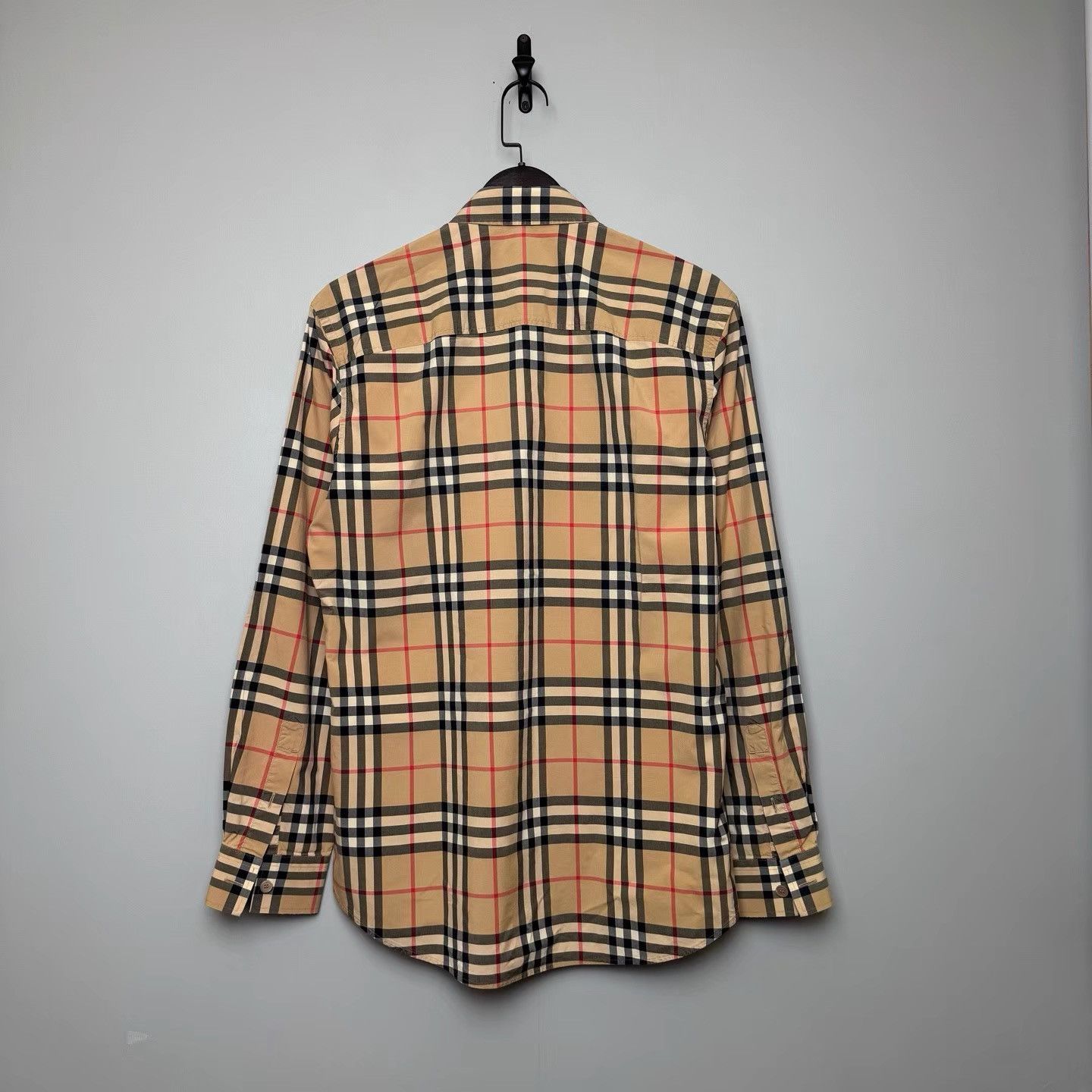 Burberry Burberry Check Long Sleeve Pearl Button Point Collar K36 Size US S / EU 44-46 / 1 - 2 Thumbnail