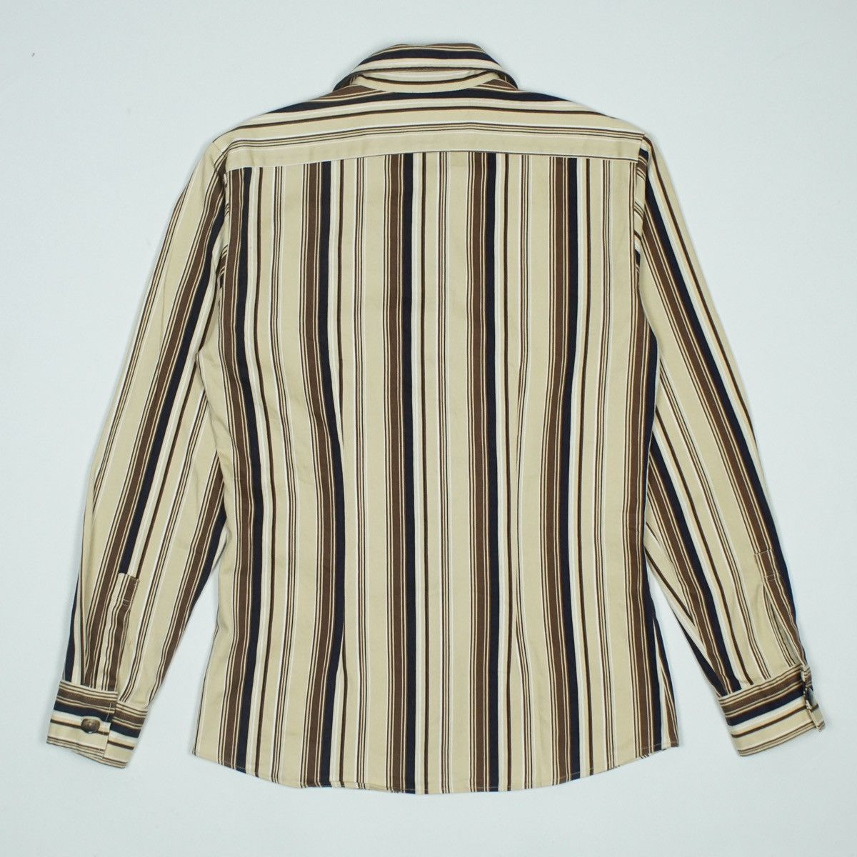 Tornado Mart *NoTariff Tornado Mart Japan Stripe LS Shirt Size US L / EU 52-54 / 3 - 4 Thumbnail